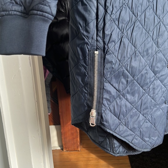 Vero Moda Long Bomber size L Navy Blue - Picture 3 of 7